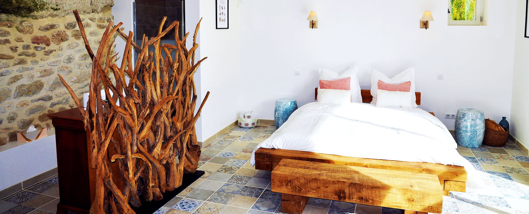 Chambre classique 1 Domaine de l'héritage à Grignan