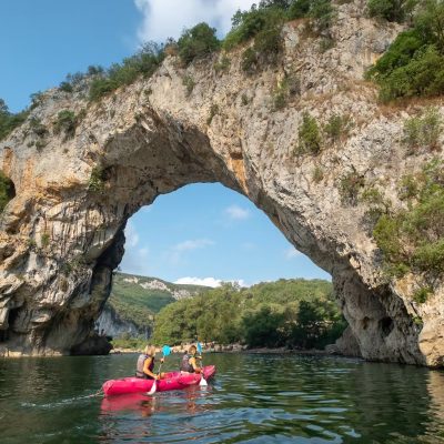 13km-kayak-canoe-in-ardeche-sun